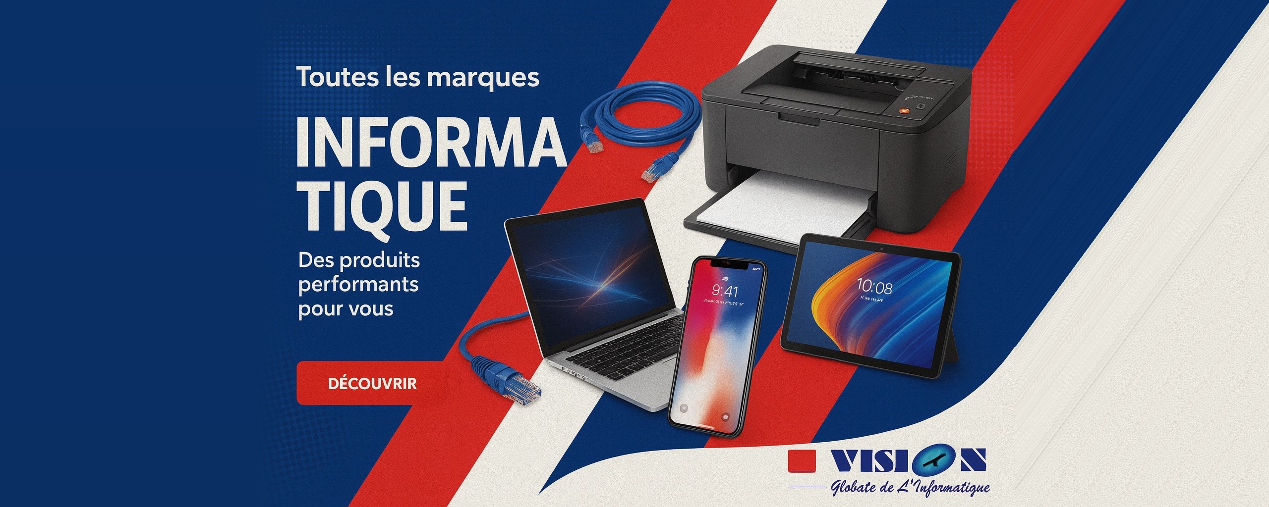 Toutes les marques d'informatique chez Vision Globale Dakar