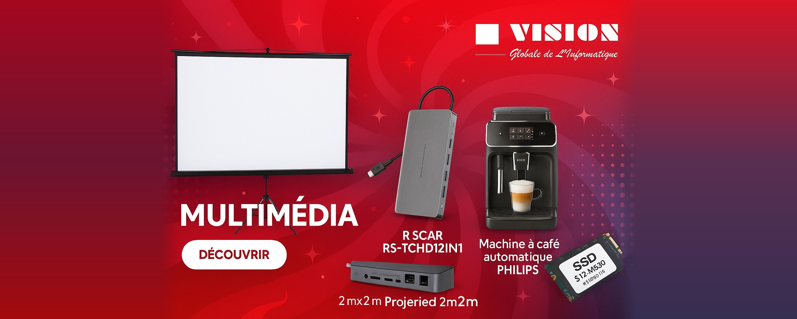 Multimédia, vidéo-projection et fournitures de bureau
