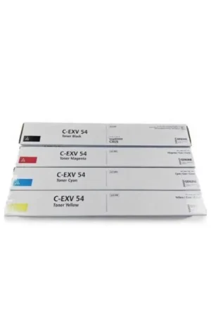 VISION GLOBALE DE L’INFORMATIQUE – Cartouche Toner Canon C-EXV54 Noir-Bleu-Jaune-Rouge