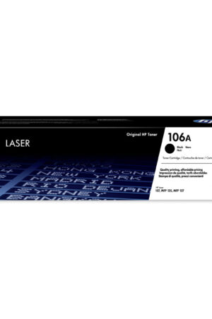 HP 106A toner Laser noir Authentique – W1106A