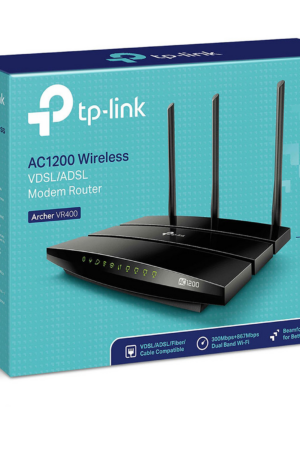 TP-Link Modem Routeur VR400 AC1200 – Noir