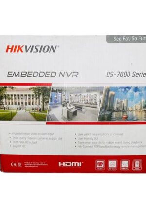 Enregistreur Vidéo Réseau (NVR) INTÉGRÉ SÉRIE DS-7600 HIKVISION, Model DS-7608NI-K2