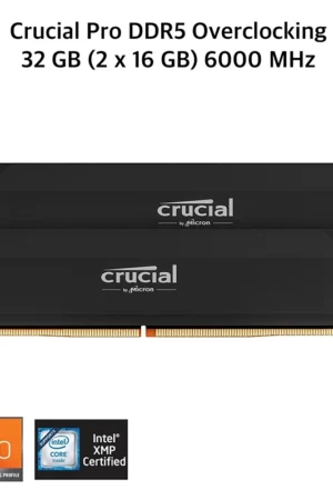 RAM DDR5 Crucial Pro Overclocking 32 GB (2 x 16 GB) 6000 MHz